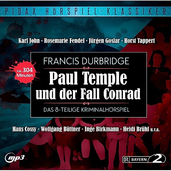 Francis Durbridge: Paul Temple und der Fall Conrad, 1 MP3-CD, Francis Durbridge