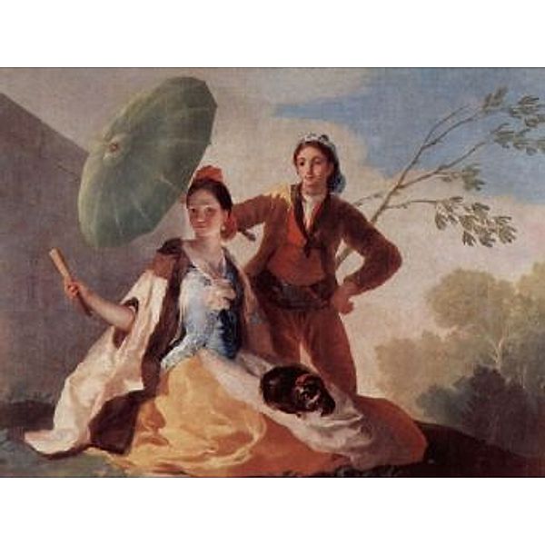 Francisco de Goya y Lucientes - Der Sonnenschirm - 100 Teile (Puzzle)