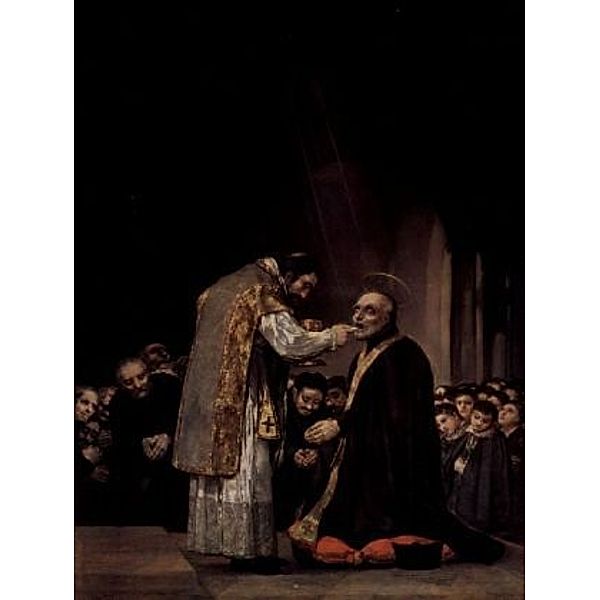 Francisco de Goya y Lucientes - Die letzte Kommunion des Hl. Josef von Calasanza - 1.000 Teile (Puzzle)