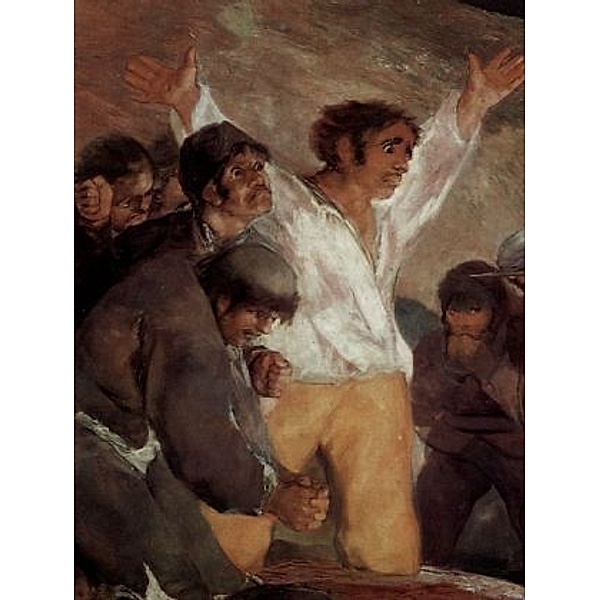 Francisco de Goya y Lucientes - Erschießung der Aufständischen am 3. Mai 1808 in Madrid, Detail - 100 Teile (Puzzle)