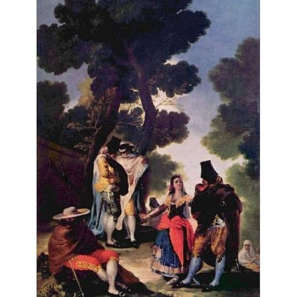 Francisco de Goya y Lucientes - Maya und die Vermummten - 100 Teile (Puzzle)