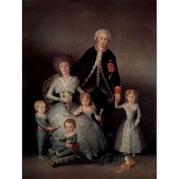 Francisco de Goya y Lucientes - Porträt der Familie des Herzogs von Osuna - 2.000 Teile (Puzzle)