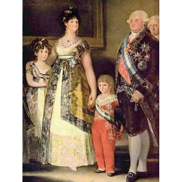 Francisco de Goya y Lucientes - Porträt der Familie Karls IV., Detail - 100 Teile (Puzzle)