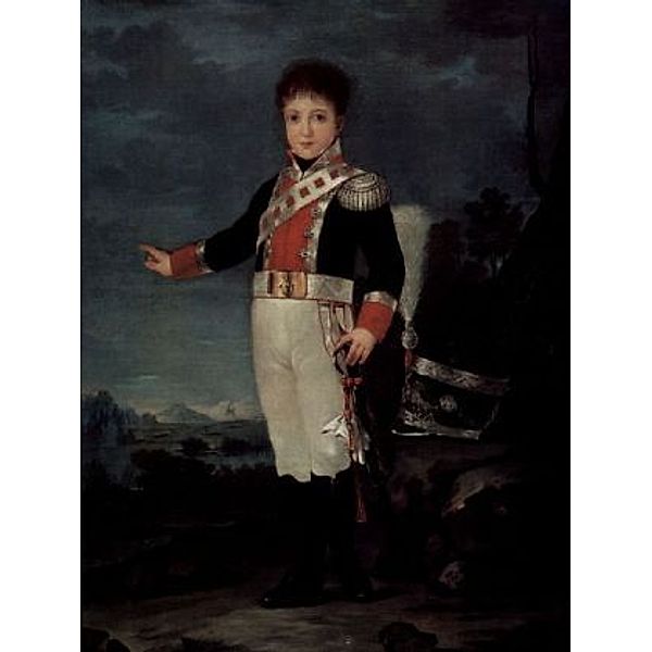 Francisco de Goya y Lucientes - Porträt des Don Sebastian Gabriel de Borbón y Braganza - 1.000 Teile (Puzzle)