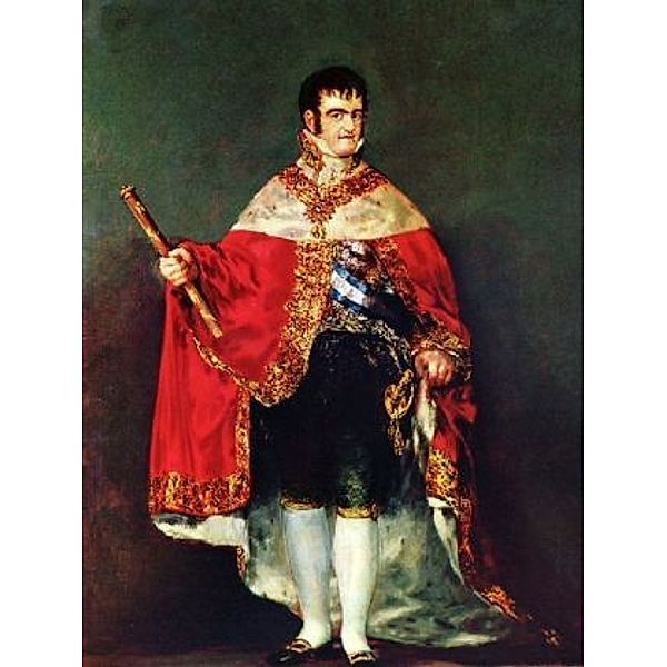Francisco de Goya y Lucientes - Porträt des Ferdinand VII. im Königsornat - 2.000 Teile (Puzzle)