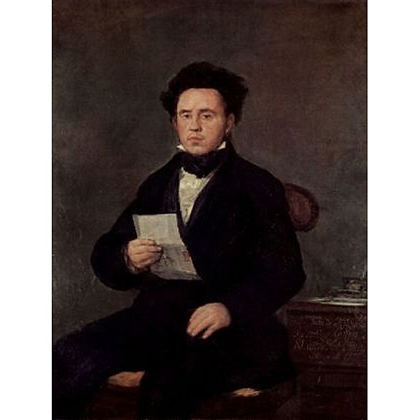 Francisco de Goya y Lucientes - Porträt des Juan Bautista de Muguiro - 100 Teile (Puzzle)