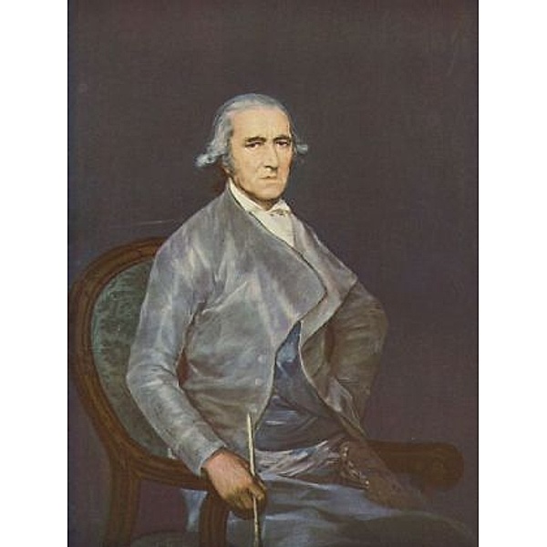 Francisco de Goya y Lucientes - Porträt des Malers D. Francisco Bayeu y Subias - 1.000 Teile (Puzzle)