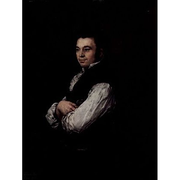 Francisco de Goya y Lucientes - Porträt des Tiburcio Pérez y Cuervo - 1.000 Teile (Puzzle)