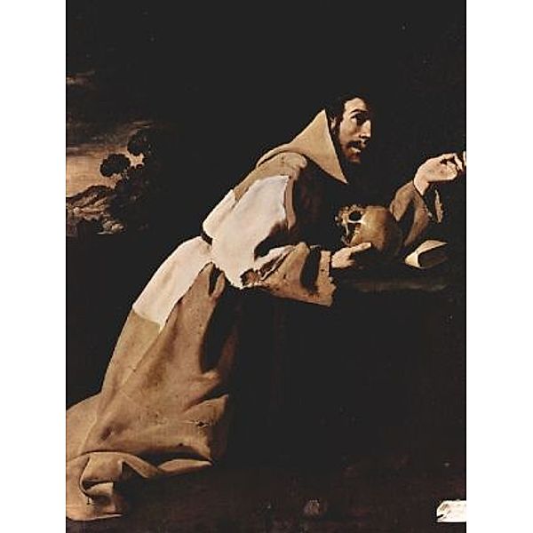 Francisco de Zurbarán - Büßender Hl. Franziskus - 100 Teile (Puzzle)