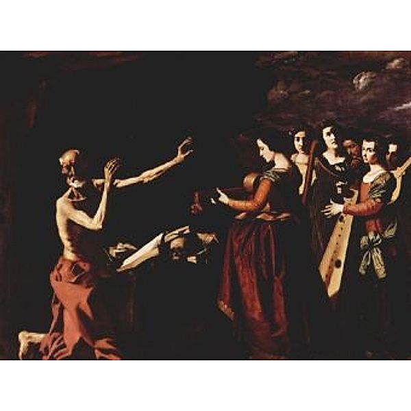 Francisco de Zurbarán - Gemäldezyklus für das Hieronymitenkloster, Versuchung des Hl. Hieronymus - 2.000 Teile (Puzzle)