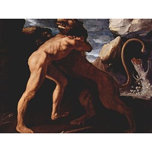 Francisco de Zurbarán - Herkules vernichtet den Löwen von Nemea - 2.000 Teile (Puzzle)