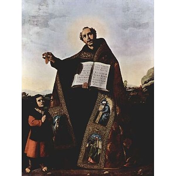 Francisco de Zurbarán - Hl. Romanus und Hl. Barulas von Antiochien - 200 Teile (Puzzle)