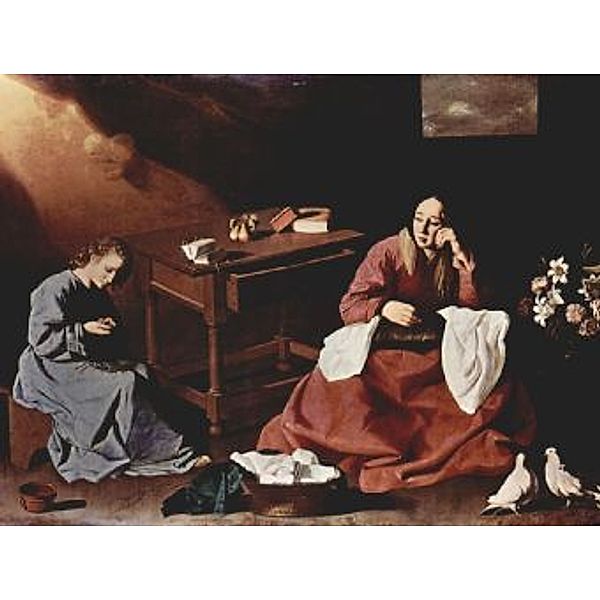 Francisco de Zurbarán - Kontemplation des Jesusknaben über die Dornenkrone - 200 Teile (Puzzle)