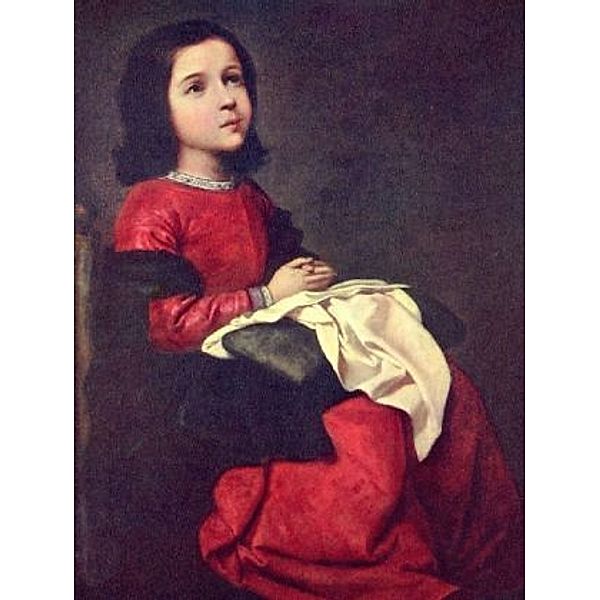 Francisco de Zurbarán - Maria als Mädchen - 2.000 Teile (Puzzle)