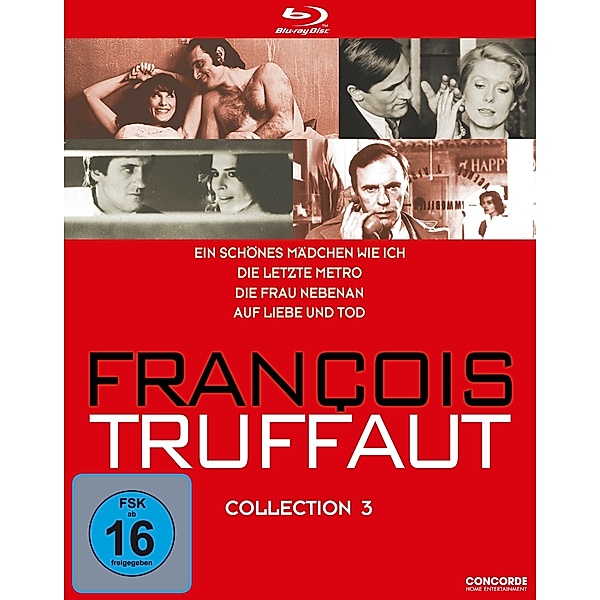 Francois Truffaut Collection 3 BLU-RAY Box, Francois Truffaut Coll.3, 4BD