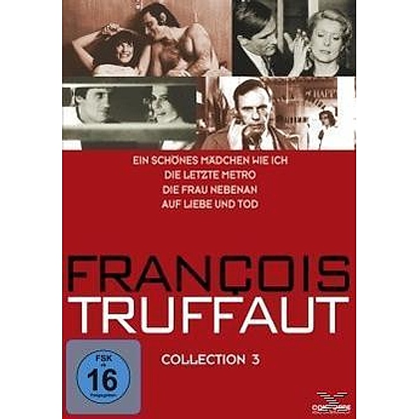 Francois Truffaut Collection 3 DVD-Box, Francois Truffaut Coll.3, 4DVD