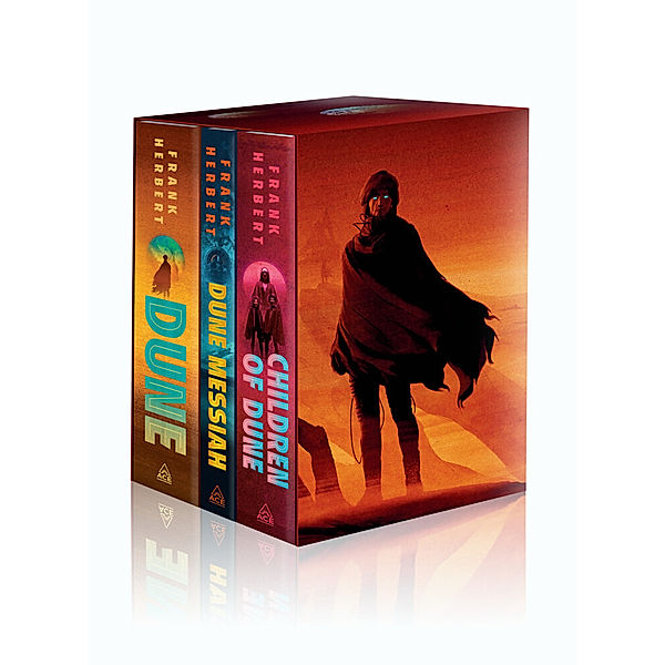 Frank Herbert's Dune Saga 3-Book Deluxe Hardcover Boxed Set, Frank Herbert