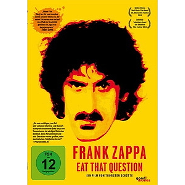 Frank Zappa - Eat That Question, Dokumentation