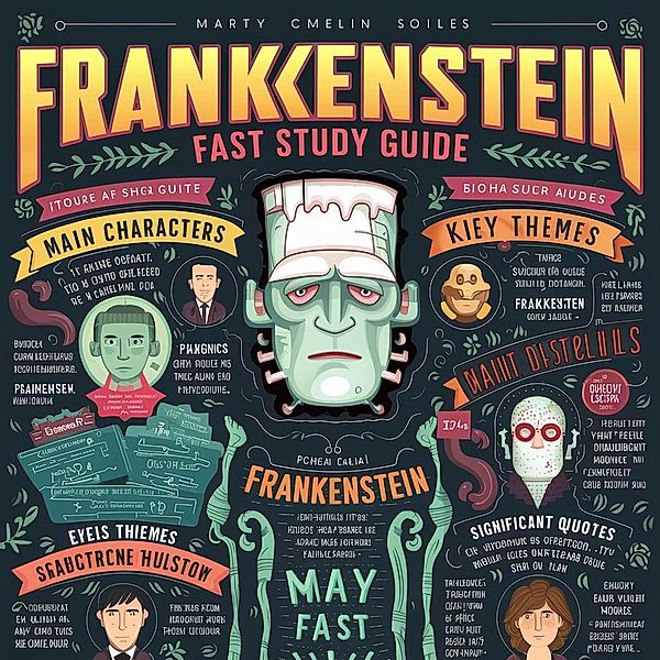 Frankenstein Fast Study Guide, Marc Stevens