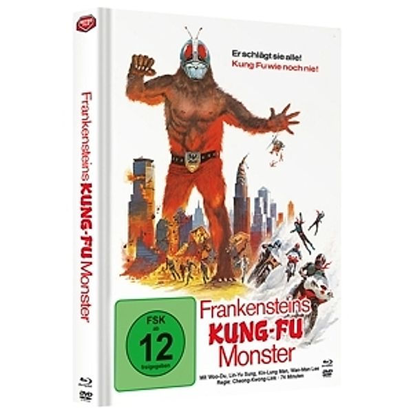 Frankensteins Kung-Fu Monster-Mediabook-BD & D, Lin-Yu Sung