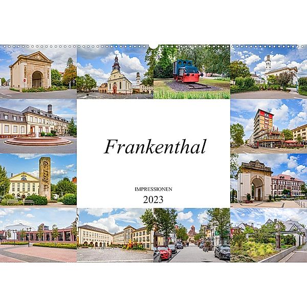 Frankenthal Impressionen (Wandkalender 2023 DIN A2 quer), Dirk Meutzner