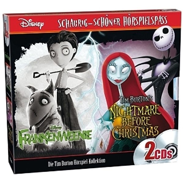 Frankenweenie / Nightmare Before X-Mas, 2 Audio-CDs, Walt Disney