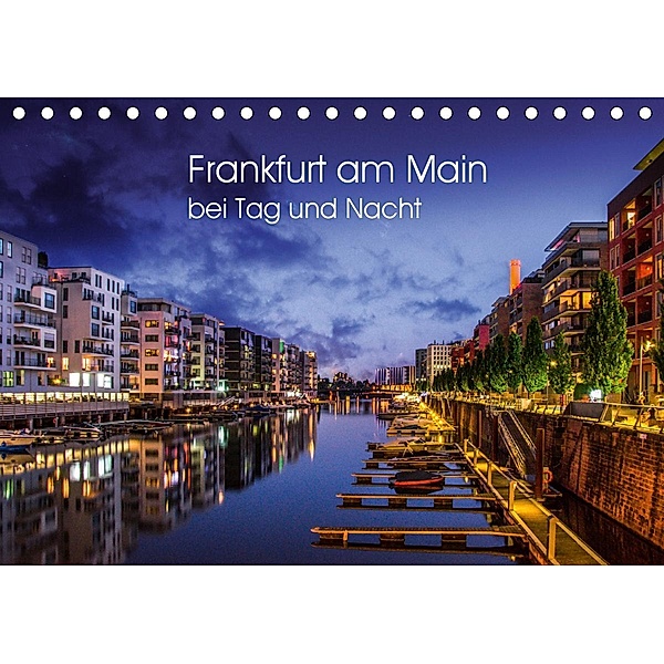 Frankfurt am Main bei Tag und Nacht (Tischkalender 2020 DIN A5 quer), Carina Augusto