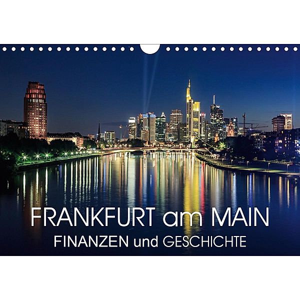 Frankfurt am Main - Finanzen und Geschichte (Wandkalender 2020 DIN A4 quer), Val Thoermer