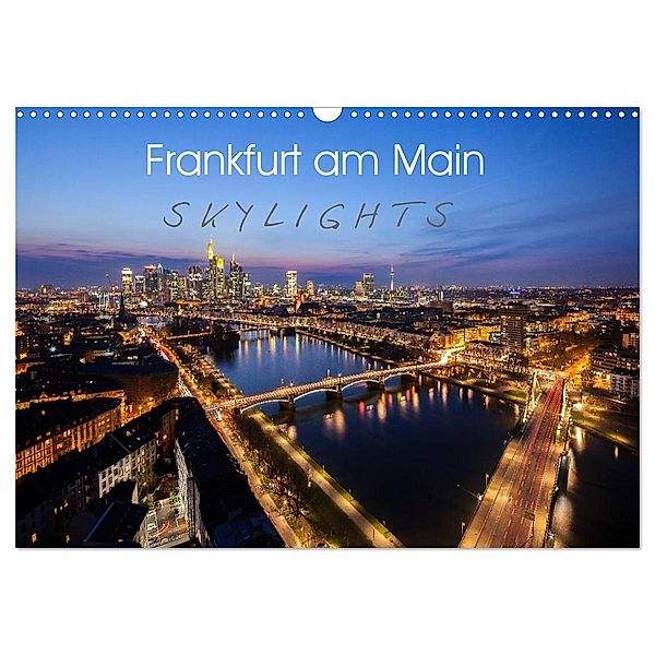 Frankfurt am Main Skylights (Wandkalender 2025 DIN A3 quer), CALVENDO Monatskalender, Calvendo, Markus Pavlowsky Photography