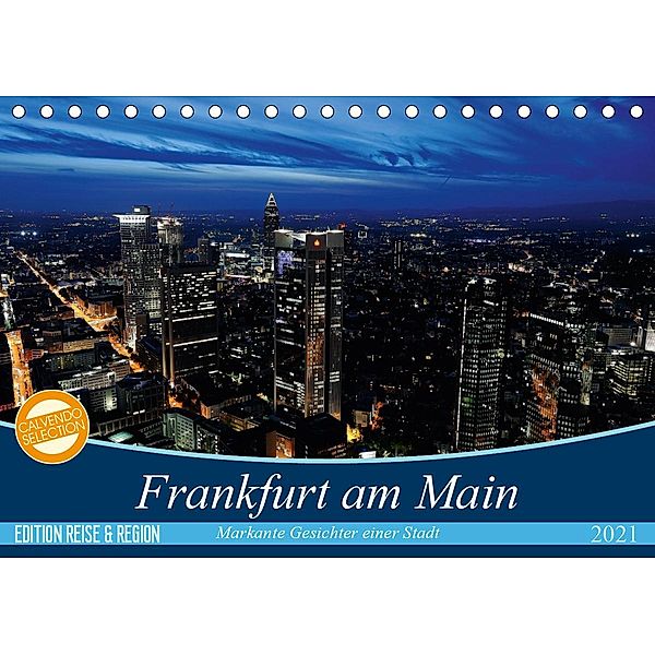 Frankfurt am Main (Tischkalender 2021 DIN A5 quer), Christoph Höfer