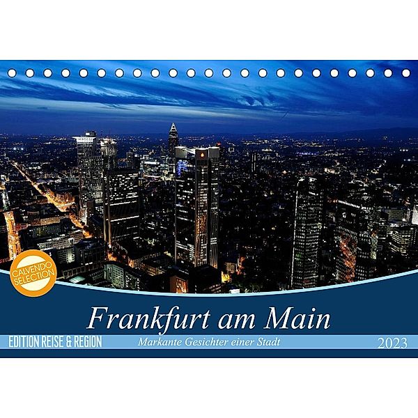 Frankfurt am Main (Tischkalender 2023 DIN A5 quer), Christoph Höfer