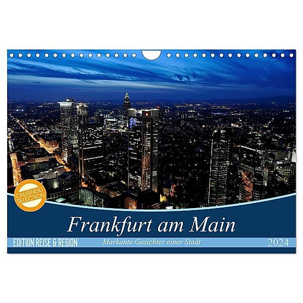 Frankfurt am Main (Wandkalender 2024 DIN A4 quer), CALVENDO Monatskalender, Christoph Höfer