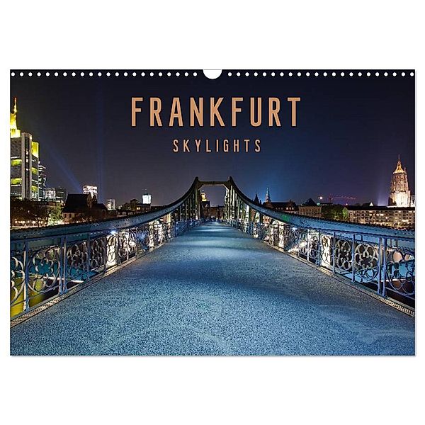 Frankfurt Skylights 2024 (Wandkalender 2024 DIN A3 quer), CALVENDO Monatskalender, Markus Pavlowsky Photography