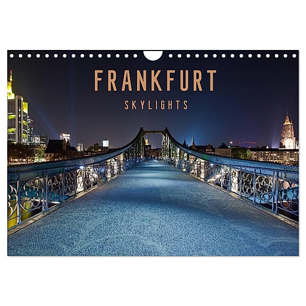 Frankfurt Skylights 2024 (Wandkalender 2024 DIN A4 quer), CALVENDO Monatskalender, Markus Pavlowsky Photography