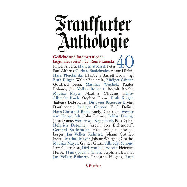 Frankfurter Anthologie.Bd.40