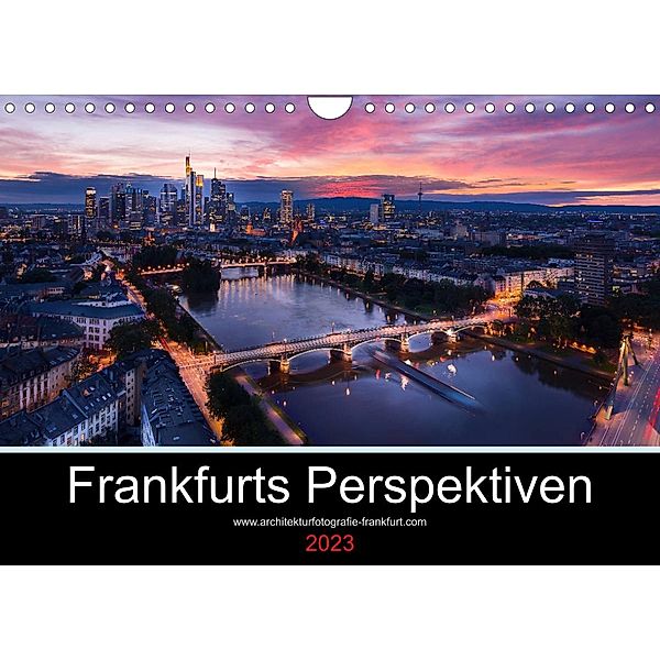 Frankfurts Perspektiven (Wandkalender 2023 DIN A4 quer), Patrick Zasada