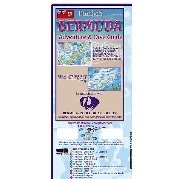 Franko Maps / Franko Maps Franko's Bermuda Adventure & Dive Guide