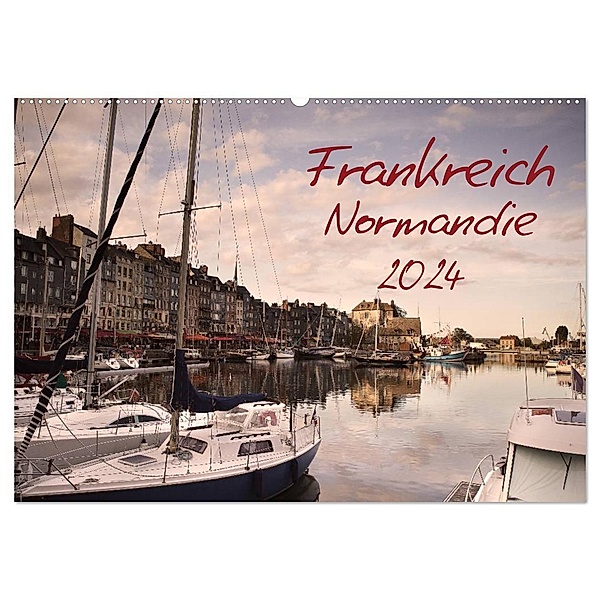 Frankreich Normandie (Wandkalender 2024 DIN A2 quer), CALVENDO Monatskalender, Nailia Schwarz