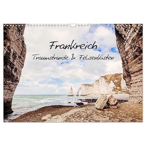 Frankreich - Traumstrände & Felsenküsten (Wandkalender 2024 DIN A3 quer), CALVENDO Monatskalender, Alexandra Winter
