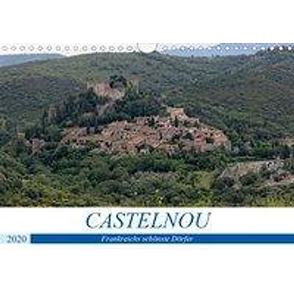 Frankreichs schönste Dörfer - Castelnou (Wandkalender 2020 DIN A4 quer), Thomas Bartruff