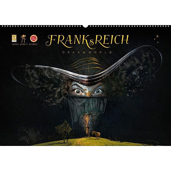 FRANKsREICH dreamworld 2021 (Wandkalender 2021 DIN A2 quer), Frank Melech