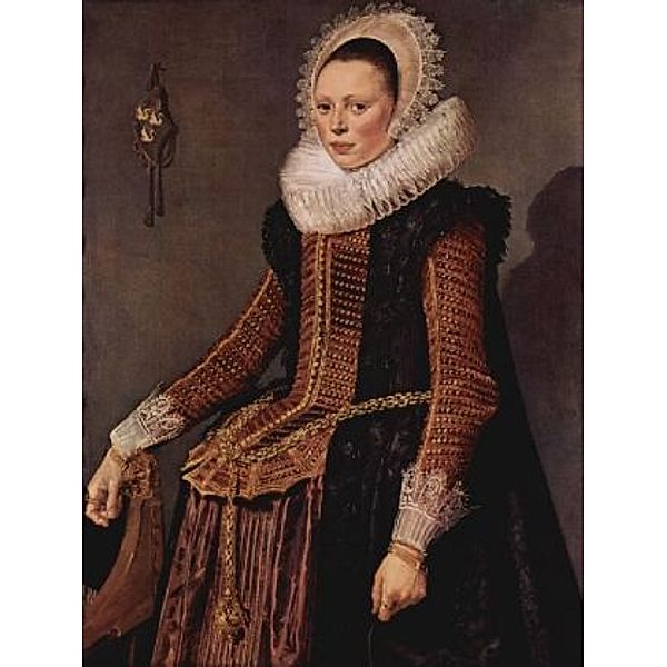 Frans Hals - Porträt einer Frau mit Spitzenkragen und Haube - 100 Teile (Puzzle)