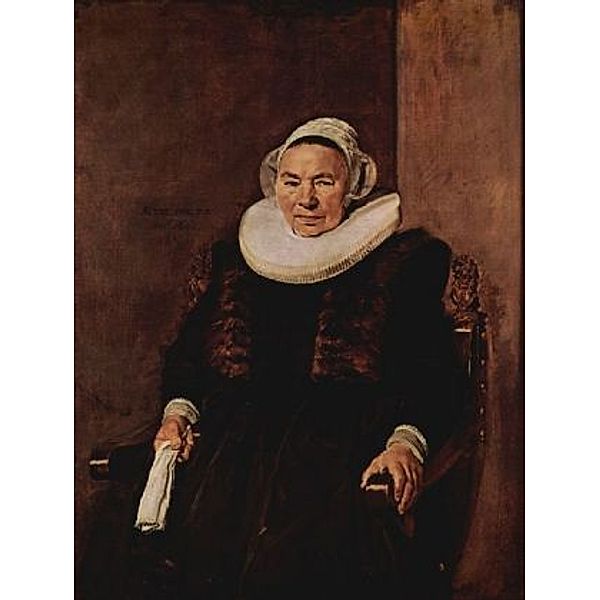 Frans Hals - Porträt einer sitzenden Frau mit weißen Handschuhen in der rechten Hand - 2.000 Teile (Puzzle)