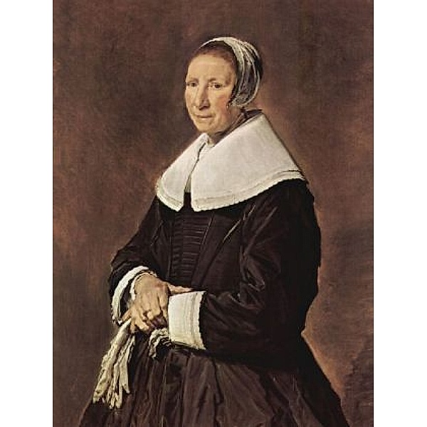 Frans Hals - Porträt einer stehenden Frau mit Handschuhen in den Händen - 1.000 Teile (Puzzle)