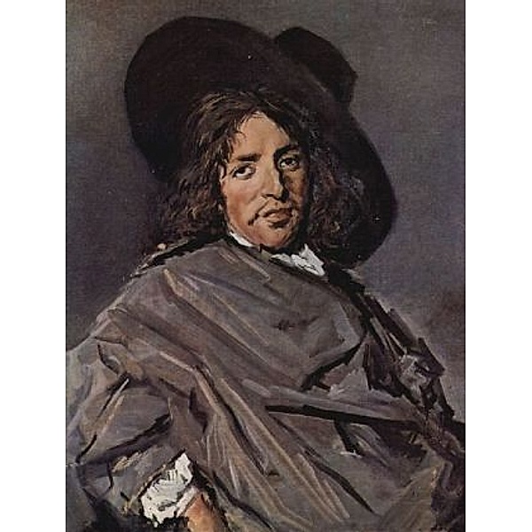 Frans Hals - Porträt eines sitzenden Mannes mit schrägem Hut - 200 Teile (Puzzle)