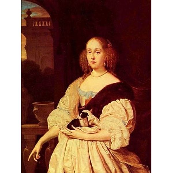 Frans van Mieris d. Ä. - Porträt einer jungen Dame - 100 Teile (Puzzle)