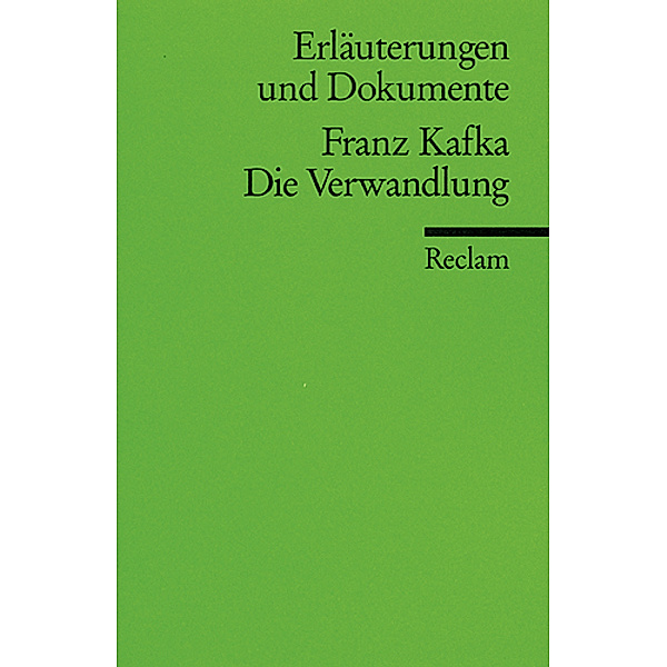 Franz Kafka 'Die Verwandlung', Peter Beicken, Franz Kafka