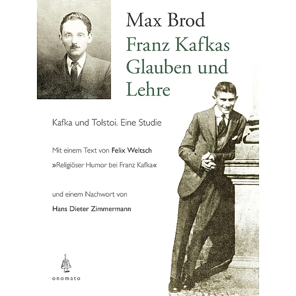 Franz Kafkas Glauben und Lehre, Max Brod