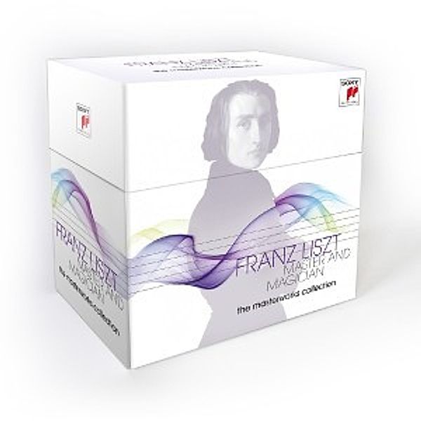 Franz Liszt - Master and Magician, 25 Audio-CDs u. DVD, Franz Liszt