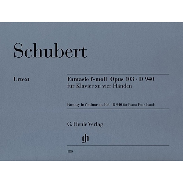 Franz Schubert - Fantasie f-moll op. 103 D 940, Franz Schubert - Fantasie f-moll op. 103 D 940